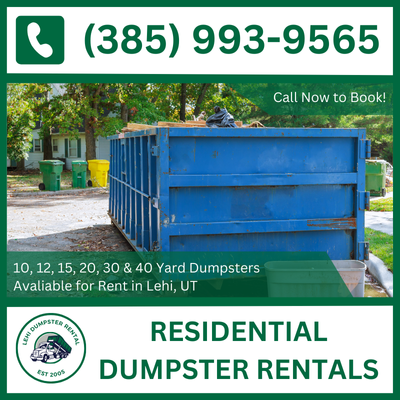 Lehi Residential Dumpster Rental